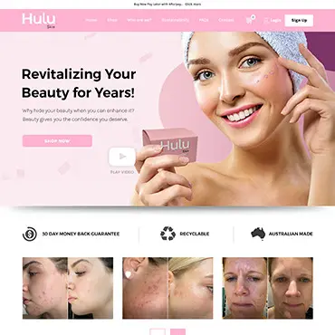 Hulu skin — project by Udaan Technologies
