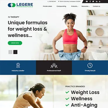 LEGRE PHARMACEUTICALS project screenshot