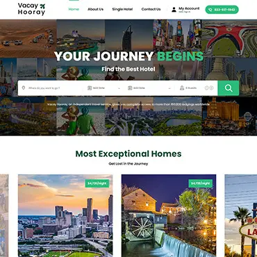 Vacay Hooray project screenshot