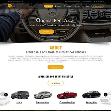 original rent car — project by Udaan Technologies